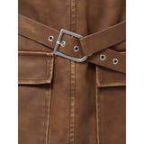 アウトポケットフェイクレザーワンピース | EMODA | 詳細画像23