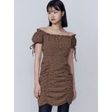 オフショルダーミニギャザーワンピース | EMODA | 詳細画像12