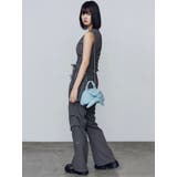 ハングポケットセミフレアパンツ | EMODA | 詳細画像20 