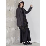 【VEQUM】SEMI FLARE MAXI SK | EMODA | 詳細画像13