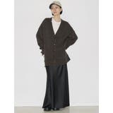 【VEQUM】SEMI FLARE MAXI SK | EMODA | 詳細画像27
