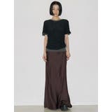 【VEQUM】SEMI FLARE MAXI SK | EMODA | 詳細画像29