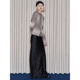 【VEQUM】SEMI FLARE MAXI SK | EMODA | 詳細画像4