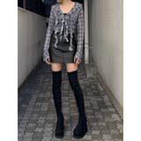 カーブウエストミニスカート | EMODA | 詳細画像11 