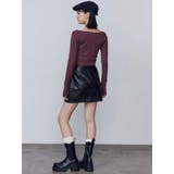 カーブウエストミニスカート | EMODA | 詳細画像12 