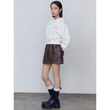 カーブウエストミニスカート | EMODA | 詳細画像15 