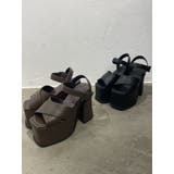 クロスバルキーフォームサンダル | EMODA | 詳細画像3 