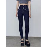 【ELDER】NUDEハイウエストデニム | EMODA | 詳細画像10 