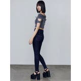 【ELDER】NUDEハイウエストデニム | EMODA | 詳細画像14 