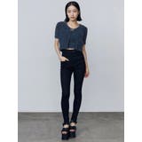 【ELDER】NUDEハイウエストデニム | EMODA | 詳細画像7 