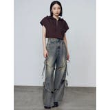 カットアウトルーズジーンズ | EMODA | 詳細画像17