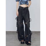 カットアウトルーズジーンズ | EMODA | 詳細画像28