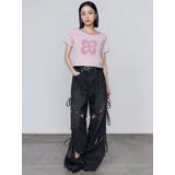 カットアウトルーズジーンズ | EMODA | 詳細画像39