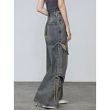 カットアウトルーズジーンズ | EMODA | 詳細画像4