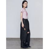 カットアウトルーズジーンズ | EMODA | 詳細画像40