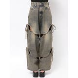 カットアウトルーズジーンズ | EMODA | 詳細画像43