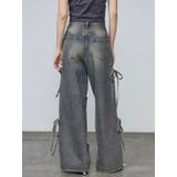 カットアウトルーズジーンズ | EMODA | 詳細画像6