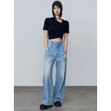 チョーカーギャザーショートスリーブニット | EMODA | 詳細画像21