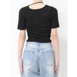 チョーカーギャザーショートスリーブニット | EMODA | 詳細画像35