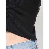 チョーカーギャザーショートスリーブニット | EMODA | 詳細画像38