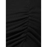 チョーカーギャザーショートスリーブニット | EMODA | 詳細画像46