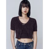 リボンチャームシャギーツインニット | EMODA | 詳細画像14