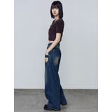 リボンチャームシャギーツインニット | EMODA | 詳細画像17