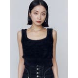 リボンチャームシャギーツインニット | EMODA | 詳細画像20