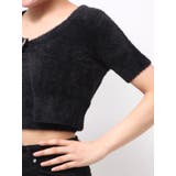 リボンチャームシャギーツインニット | EMODA | 詳細画像27