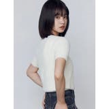 リボンチャームシャギーツインニット | EMODA | 詳細画像3