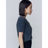 リボンチャームシャギーツインニット | EMODA | 詳細画像8