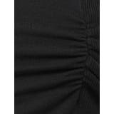 CHOKER GATHER LONG SLEEVE KNIT | EMODA | 詳細画像12 