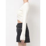 CHOKER GATHER LONG SLEEVE KNIT | EMODA | 詳細画像4 