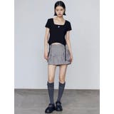 スクエアネックギャザートップ | EMODA | 詳細画像15