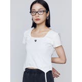 スクエアネックギャザートップ | EMODA | 詳細画像18