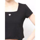 スクエアネックギャザートップ | EMODA | 詳細画像28