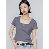 スクエアネックギャザートップ | EMODA | 詳細画像9