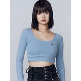 クロスクロップフィットトップ | EMODA | 詳細画像16 