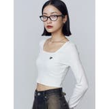 クロスクロップフィットトップ | EMODA | 詳細画像29 