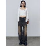 クロスクロップフィットトップ | EMODA | 詳細画像30 