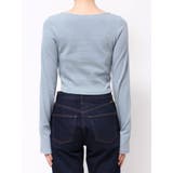 クロスクロップフィットトップ | EMODA | 詳細画像5 