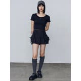 スプレープリントコンパクトTシャツ | EMODA | 詳細画像12