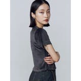 アイレットパールベロアTシャツ | EMODA | 詳細画像9