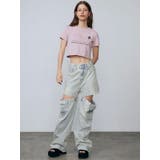 ロゴパッチミニマルTシャツ | EMODA | 詳細画像23