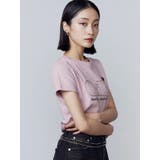 ロゴパッチミニマルTシャツ | EMODA | 詳細画像3