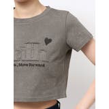 ロゴパッチミニマルTシャツ | EMODA | 詳細画像30