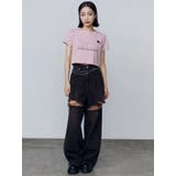 ロゴパッチミニマルTシャツ | EMODA | 詳細画像5