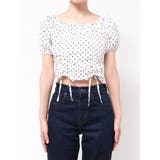 2WAY STRING RIBBON TOP | EMODA | 詳細画像3 