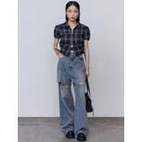 ストリングリボンジップシャツトップ | EMODA | 詳細画像13