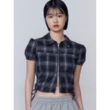 ストリングリボンジップシャツトップ | EMODA | 詳細画像17